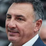 Carlos Albisu tras el congreso de Intendentes en la Intendencia de Montevideo. Foto: Mauricio Zina / adhocFOTOS