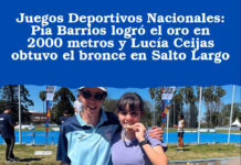 Juegos Deportivos Nacionales: Pía Barrios logró el oro en 2000 metros y Lucía Ceijas obtuvo el bronce en Salto Largo