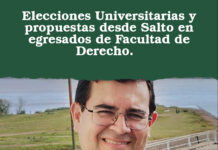 Elecciones Universitarias y propuestas desde Salto en egresados de Facultad de Derecho.