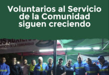 Voluntarios al Servicio de la Comunidad siguen creciendo