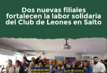 Dos nuevas filiales fortalecen la labor solidaria del Club de Leones en Salto