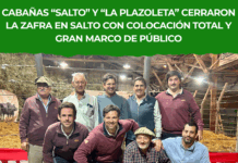Cabañas “Salto” y “La Plazoleta” cerraron la zafra en Salto con colocación total y gran marco de público