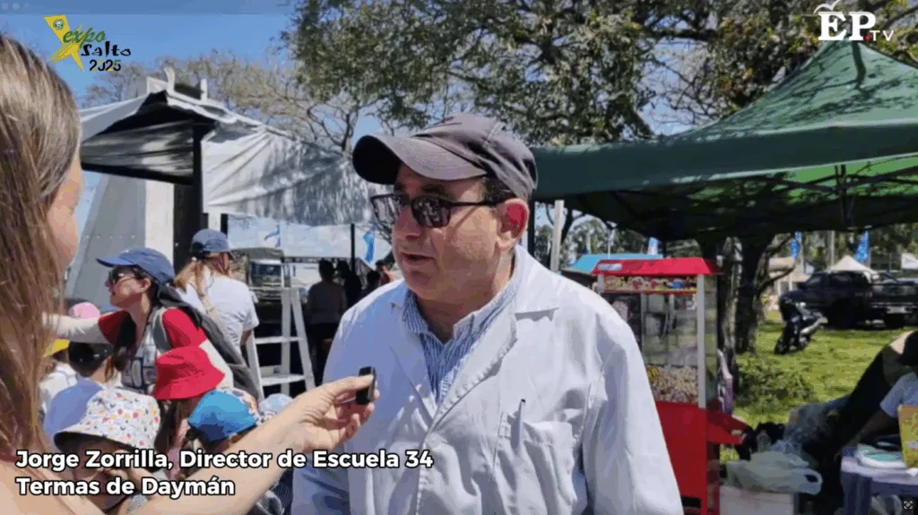 Jorge Zorrilla, Director de Escuela 34 de Termas de Daymán / ExpoSalto 2025
