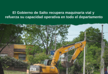 El Gobierno de Salto recupera maquinaria vial y refuerza su capacidad operativa en todo el departamento