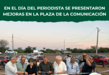 Se presentaron mejoras en la Plaza de la Comunicación en el Día del Periodista