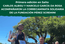 Salto fue sede por primera vez de la correcaminata solidaria de la Fundación Pérez Scremini