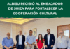 Albisu recibió al embajador de Suiza para fortalecer la cooperación cultural