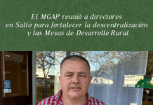 El MGAP reunió a directores en Salto para fortalecer la descentralización y las Mesas de Desarrollo Rural