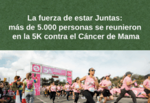 La fuerza de estar Juntas: más de 5.000 personas se reunieron en la 5K contra el Cáncer de Mama