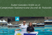 Isabel González brilló en el Campeonato Sudamericano Juvenil de Natación