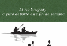 El río Uruguay a puro deporte este fin de semana