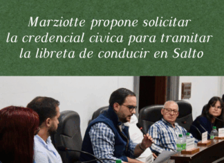 Marziotte propone solicitar la credencial cívica para tramitar la libreta de conducir en Salto