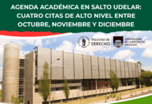 Agenda académica en Salto Udelar: cuatro citas de alto nivel entre octubre, noviembre y diciembre