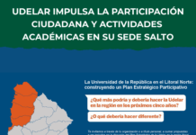 Udelar impulsa la participación ciudadana y actividades académicas en su sede Salto
