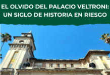 El olvido del Palacio Veltroni: un siglo de historia en riesgo