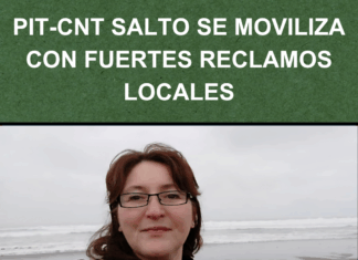 PIT-CNT Salto se moviliza este miércoles con fuertes reclamos locales y críticas al Presupuesto Nacional
