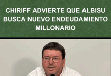 Chiriff advierte que Albisu busca nuevo endeudamiento millonario y seΓ±ala βviciosβ en contrataciΓ³n directa