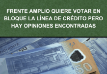 El Frente Amplio buscará votar en bloque la línea de crédito pero advierte por clima de diálogo