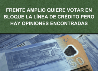 El Frente Amplio buscará votar en bloque la línea de crédito pero advierte por clima de diálogo