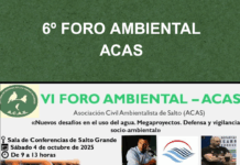 ACAS organiza su 6º Foro Ambiental