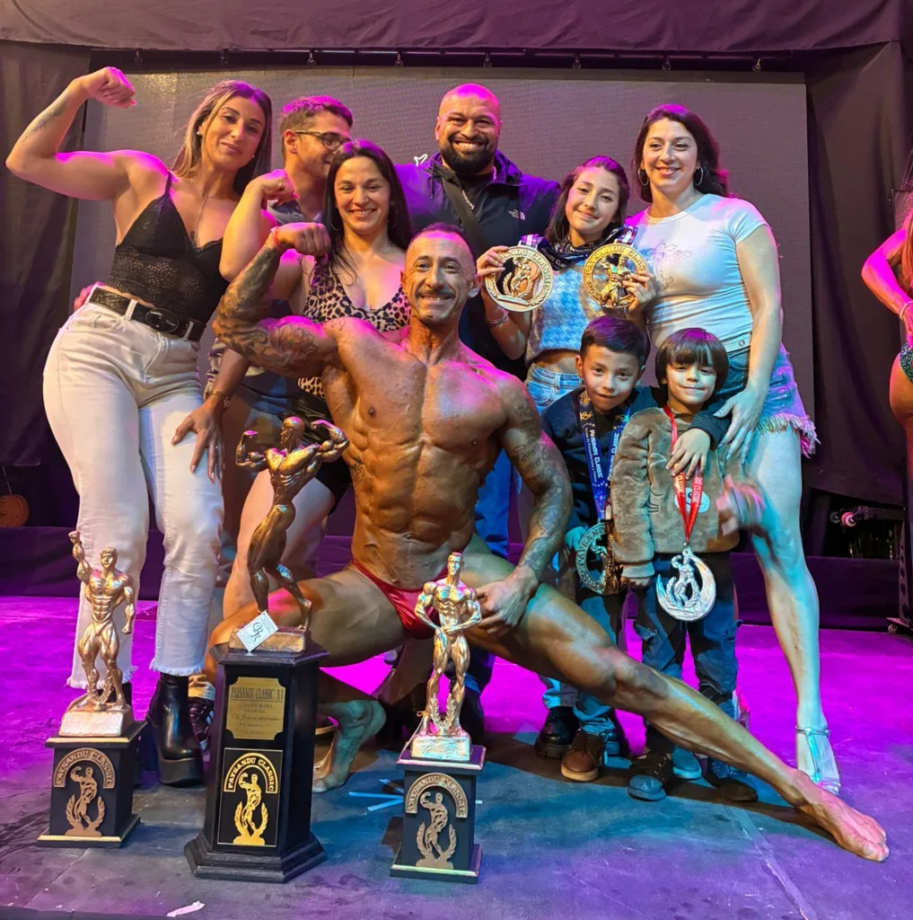 Luis Viera fue consagrado campeón absoluto en culturismo clásico