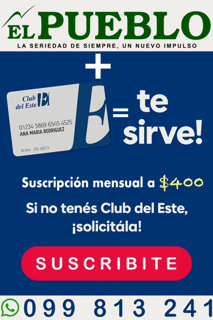 Promo EL PUEBLO+Club del Este