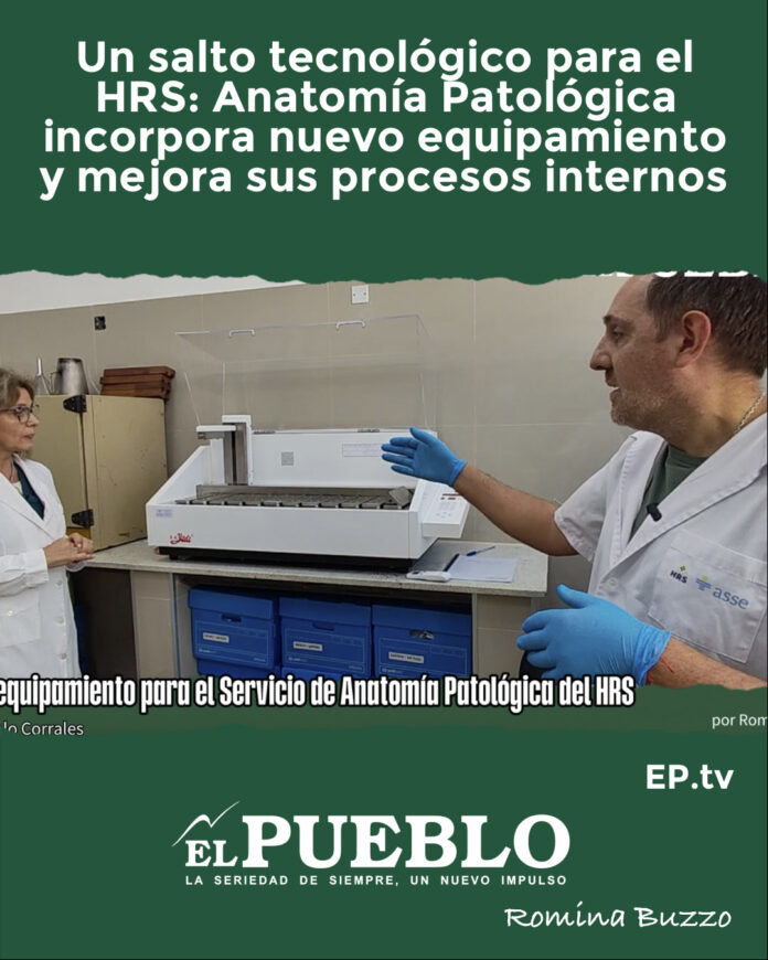 Sector de Anatomía Patológica del HRS / Foto: EL PUEBLO