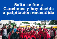 Salto se fue a Canelones y hoy decide a palpitación encendida