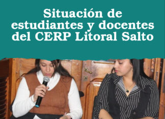 Situación de estudiantes y docentes del CERP Litoral Salto