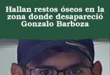 Hallan restos óseos en la zona donde desapareció Gonzalo Barboza