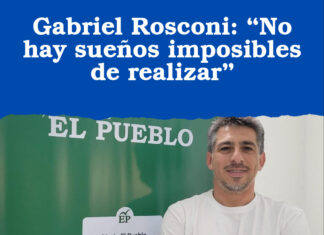 Gabriel Rosconi: “No hay sueños imposibles de realizar”