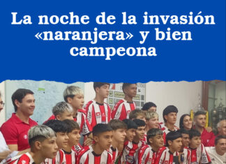 La noche de la invasión «naranjera» y bien campeona