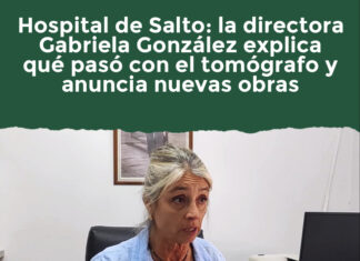 Hospital de Salto: la directora Gabriela González explica qué pasó con el tomógrafo y anuncia nuevas obras