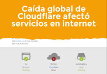 Caída global de Cloudflare afectó servicios en internet
