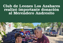 Club de Leones Los Azahares realizó importante donación al Merendero Andresito