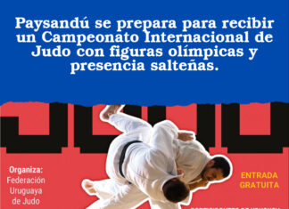 Paysandú se prepara para recibir un Campeonato Internacional de Judo con figuras olímpicas y presencia salteñas.