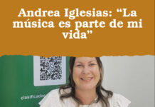Andrea Iglesias: “La música es parte de mi vida”
