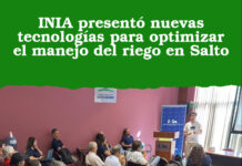 INIA presentó nuevas tecnologías para optimizar el manejo del riego en Salto