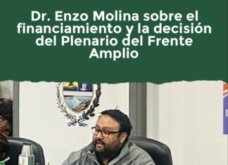 Dr. Enzo Molina, presidente de la Junta Departamental de Salto 2025