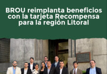 BROU reimplanta beneficios con la tarjeta Recompensa para la región Litoral