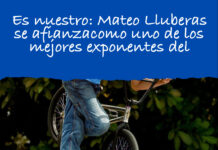 Es nuestro: Mateo Lluberas se afianza como uno de los mejores exponentes del