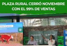 Plaza Rural cerró noviembre con el 99% de ventas