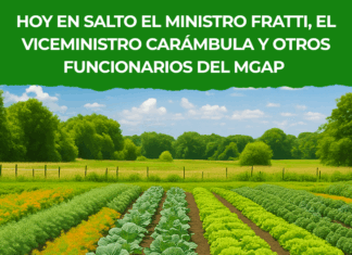 Hoy en Salto el ministro Fratti, el viceministro Carámbula y otros funcionarios del MGAP