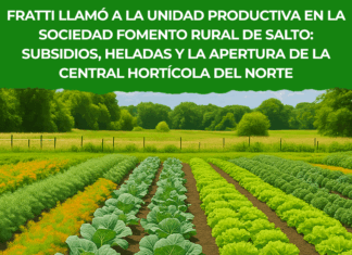 Un ministro Fratti sereno pero enfático y decidido en la Sociedad Fomento Rural Salto