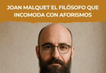 Joan Malquet el filósofo que incomoda con aforismos