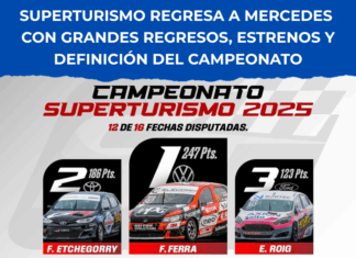 Superturismo regresa a Mercedes con grandes regresos, estrenos y definición del campeonato