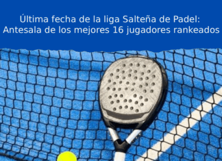 Última fecha de la liga Salteña de Padel: Antesala de los mejores 16 jugadores rankeados