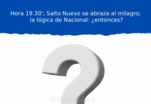 Hora 19.30′; Salto Nuevo se abraza al milagro; la lógica de Nacional: ¿entonces?