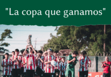 «La copa que ganamos»