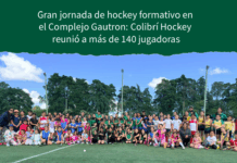 Gran jornada de hockey formativo en el Complejo Gautron: Colibrí Hockey reunió a más de 140 jugadoras